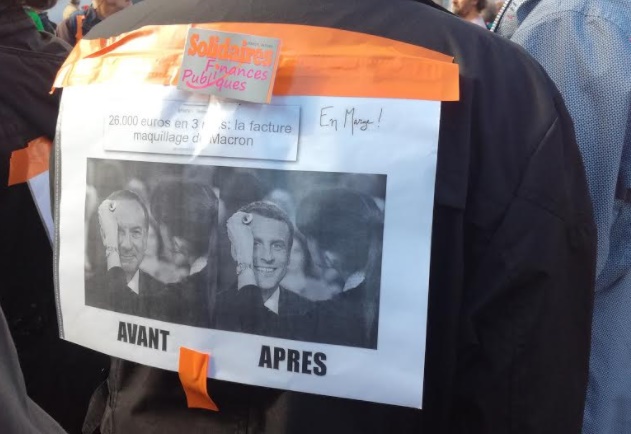 manif macron medef