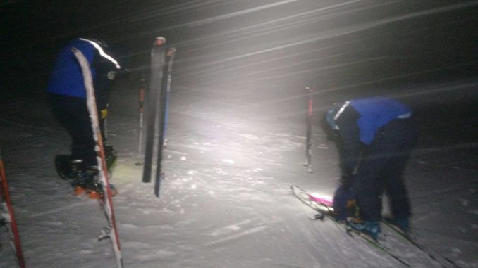 Nuit, brouillard, neige, exploit des secours sur un sauvetage secteur Pic du Midi d'Ossau Nuit, brouillard, neige, exploit des secours sur un sauvetage secteur Pic du Midi d'Ossau