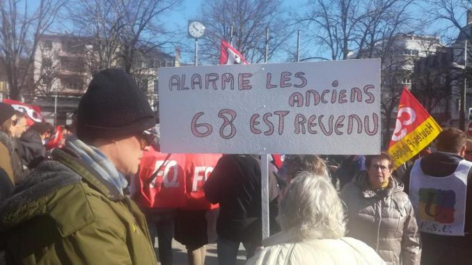 SNCF Gaziers ou Hospitaliers manifestent à Tarbes SNCF Gaziers ou Hospitaliers manifestent à Tarbes