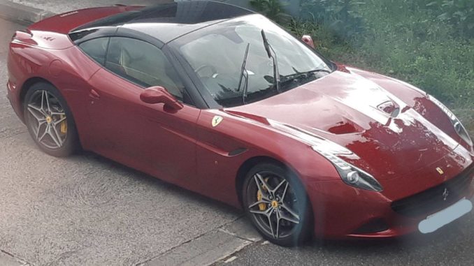 Tarbes. à 190 km h à bord de sa Ferrari