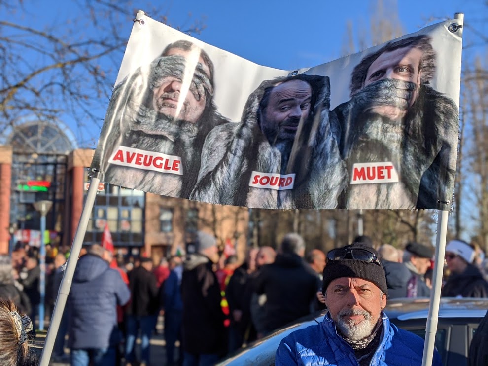 Manif retraite Tarbes