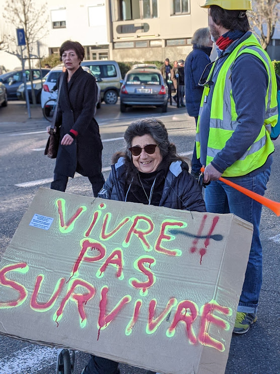 Manif retraite Tarbes