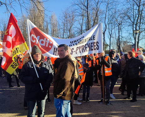Tarbes : horaires et itinéraires de la manifestation de mardi contre la réforme des retraites